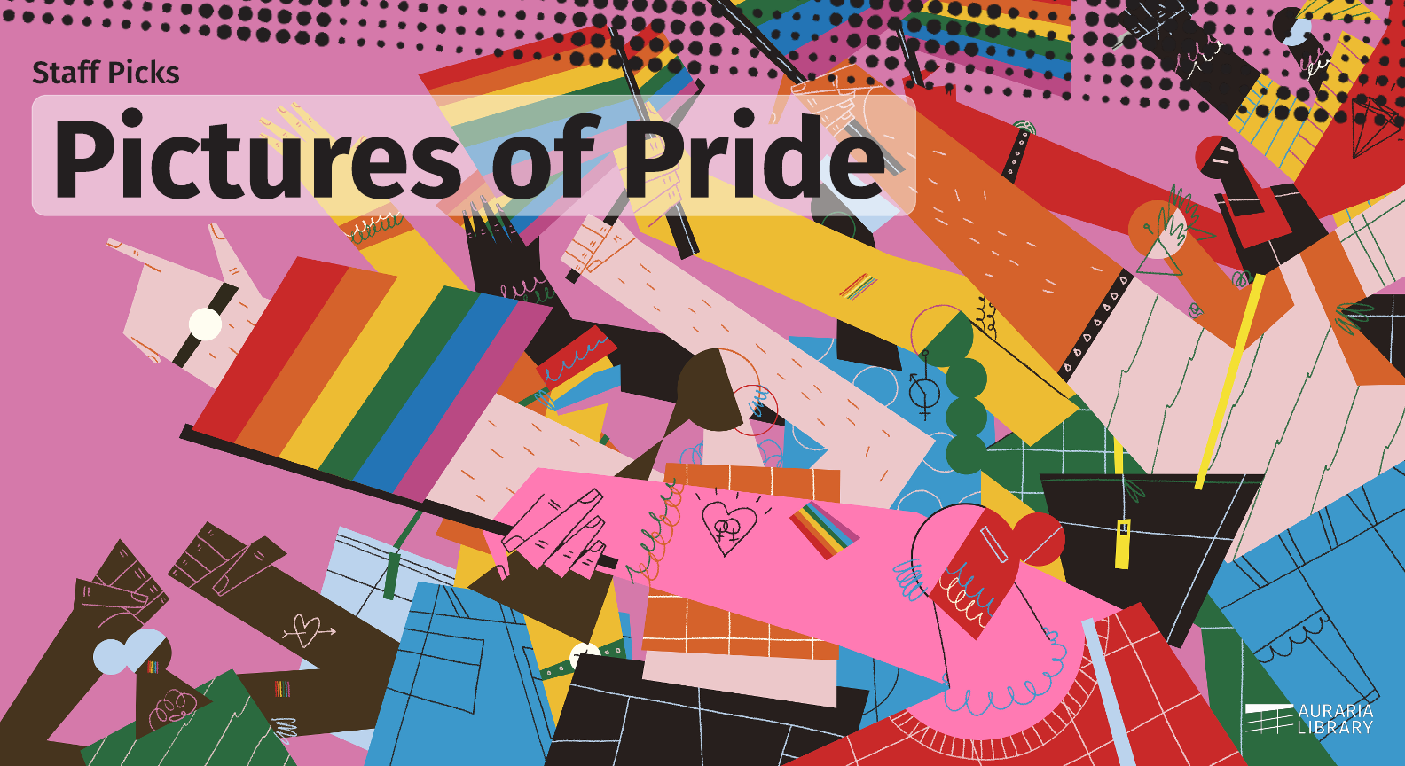 Promotional image for homepage headline: Pictures of Pride