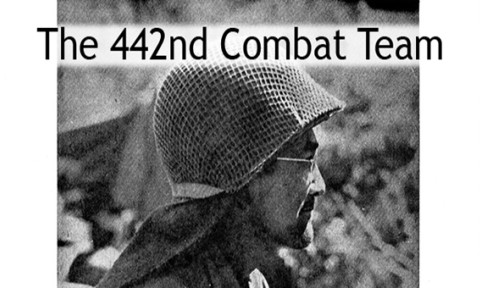 Image of Japanese-American soldier in Italy
