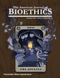 cover of the American Journal of Bioethics