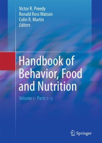 Handbook of Behavior, Food and Nutrition Cover