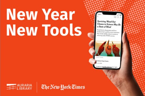 Image Source: Auraria Library + NY Times New Year, New Tools: Access The New York Times