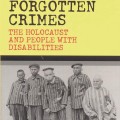 Cover of "Forgotten Crimes" by Suzanne E. Evans. Features a black-and-white photo of five people in striped uniforms, conveying a solemn and somber tone.