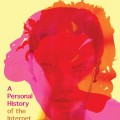 Cover of "Racebook" features overlapping red, orange, and pink watercolor faces on a yellow background. Bold black, pink, and orange title reads "Racebook." Text: "A Personal History of the Internet" by Tochi Onyebuchi.