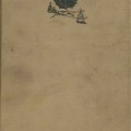 Book cover titled "Snow-Blind" by Albert M. Treynor. Features a simple design with a dark leaf and tree branches, set against a plain, tan background.